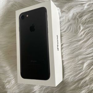 Empty box apple iphone 7 128 GB black
